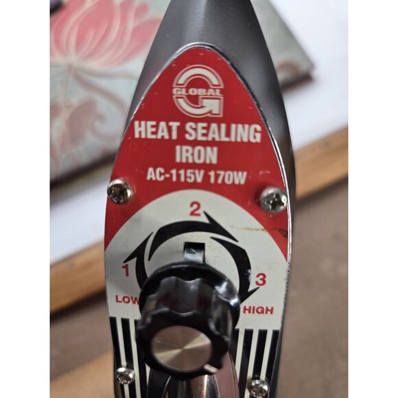 Global Heat Sealing Iron & Stand AC-115V 170W for RC Airplanes *tested - Picture 2 of 6